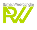 Rumesh Weerasinghe Logo